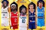 👀外媒：世界杯最佳阵容五人均效力于NBA 历史首次